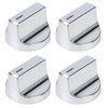 W11517331 for Whirlpool Electric Range Knobs (4pcs) Replace W10850027 W11117415