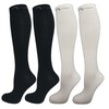 4 Pair (2 Black & 2 White) Extra Soft Small/Medium
