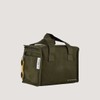 Pelli Lunch Squared Waxed Canvas Insulated Lunch Bag, Ginger