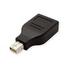 VALUE DisplayPort Adapter, Mini DP ST - DP BU
