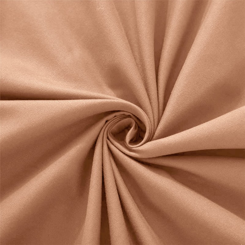 Hafaa Pillowcases 2 Pack Brushed Microfiber Peach Pillow Cases with