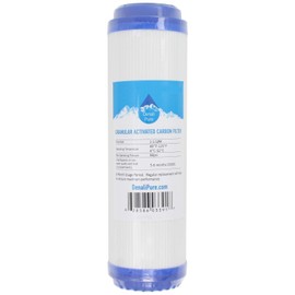 Replacement for OmniFIlter USM2 Granular Activated Carbon Filter - Universal 10-inch Cartridge Compatible with OmniFIlter Under Sink Water Filter - Model USM2 - Denali Pure Brand