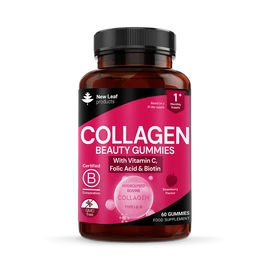 New Leaf Products Collagen Gummies VitaminC, Folic Acid & Biotin