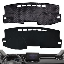 2007-2013 Toyota Corolla Instrument Panel Mat, Instrument Panel Covered with Carpet Anti-Slip Instrument Panel Covered with Sun Glare UV Protector Black