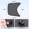 KUST Upgraded 2PCS Side Window Sun Shade for Semi Truck,