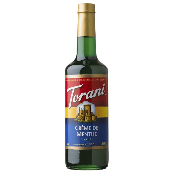 Torani Creme De Menthe Syrup 750mL