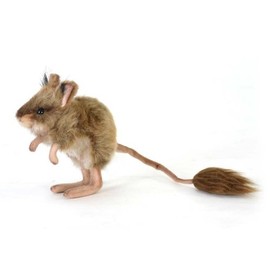 Hansa Plush Soft Toy Long Tailed Mouse. Cute Jerboa or Desert Rat. 5131