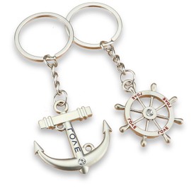 2PCs Unique Gifts for Best Friend Birthday Funny Friendship Gifts Ideas For Women Girls, Sister BFF, Her Him Couples Gift (Anchors & Rudders)