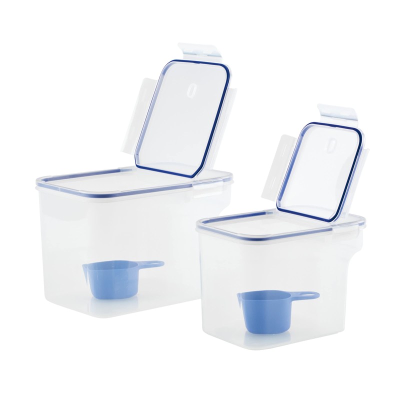 LocknLock Easy Essentials Food Storage Container and Scoop Set/Food Storage