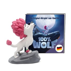 tonies Audio Figures for Toniebox, 100% Wolf - Audio Play for the Film, for Children from 6 Years, Playing Time Approx. 81 Minutes