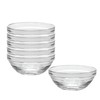 Duralex Glass Made In France Lys 4-3/4-Inch Stackable Clear Bowl,
