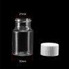 sourcing map Plastic Lab Chemical Reagent Bottle 30ml/1oz Wide Mouth