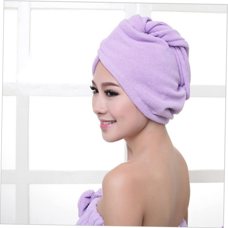 Baluue Toalla De Secado Rápido De Microfibra para Cabello Envoltura