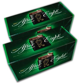 After Eight 2 x 200 g with Soft Melting Peppermint Cream Pack of 2