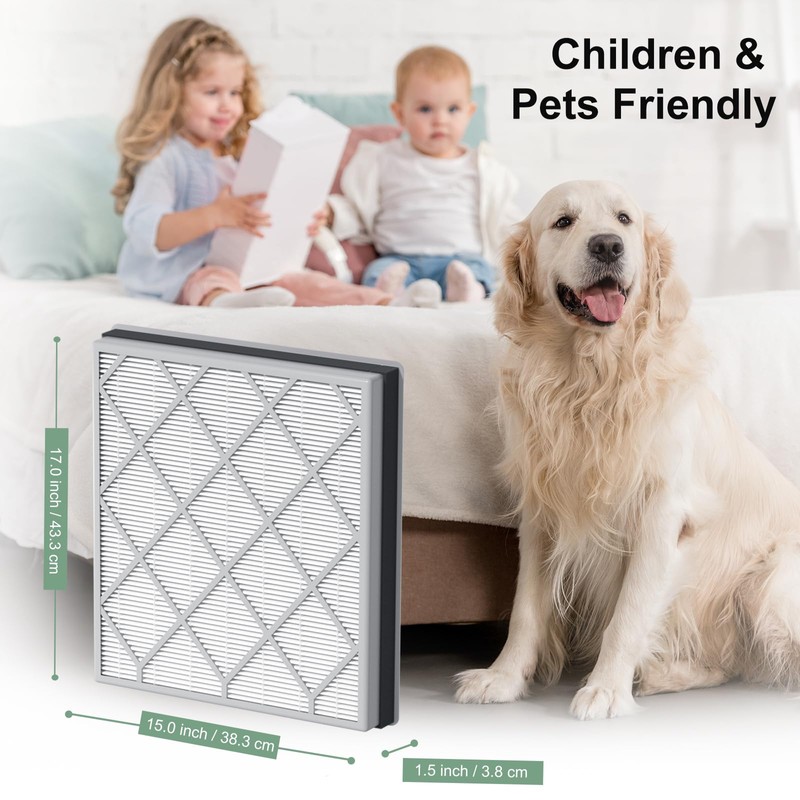 Luripid HE401 Air Purifier Filter Replacement Compatible with Sh-ark Air