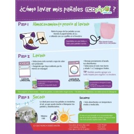 Detergente Para Pañales De Tela Ecológicos  Ecopipo 5pz                                                                                               