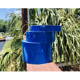 Oralite V82 Blue Reflective Tape Brightest Colored Tape on Market (900+ Candelas) Orafol Reflexite Safety Tape (2" Inch, 30' Feet)