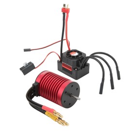 RC Brushless Motor and ESC Aluminium Alloy RC 3000KV Motor 45A ESC Combo for Replacement Upgrade