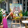BASHOUT Easter Party Game, Pin The Tail on The Bunny,