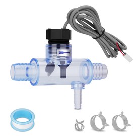 2560-040 Pool Flow Switch with Tee & Cable, Flow Sensor Replace# Q-12DS-C2