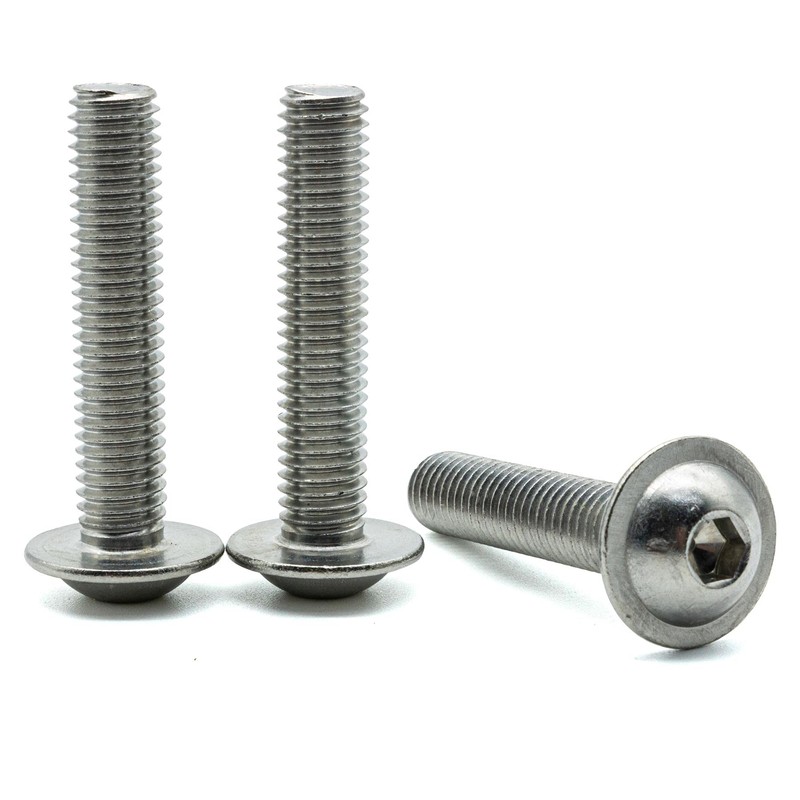 Hippo Hardware M8 (8mm X 25mm) Flanged Button Head Screws