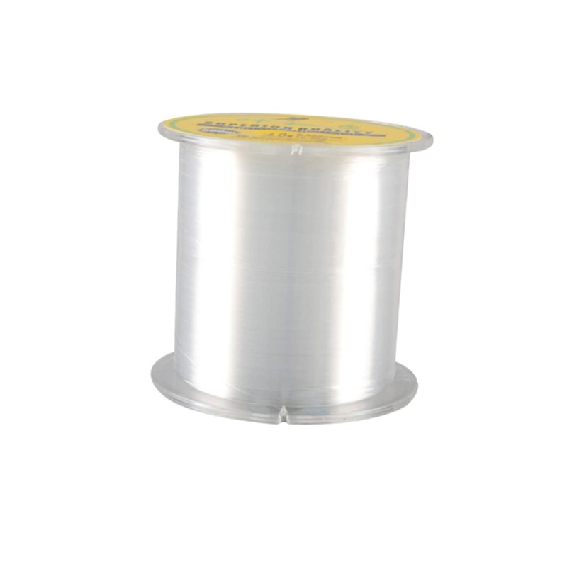 Sosoport 3pcs Invisible Nylon Fishing Line Strong Pulling Force Abrasion