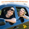 SuperKaKa 3pcs New Driver Magnet for Car Bumper Please Be