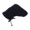 Men Women Cast Sock Dark Blue Soft Fleece Thick Adjustable