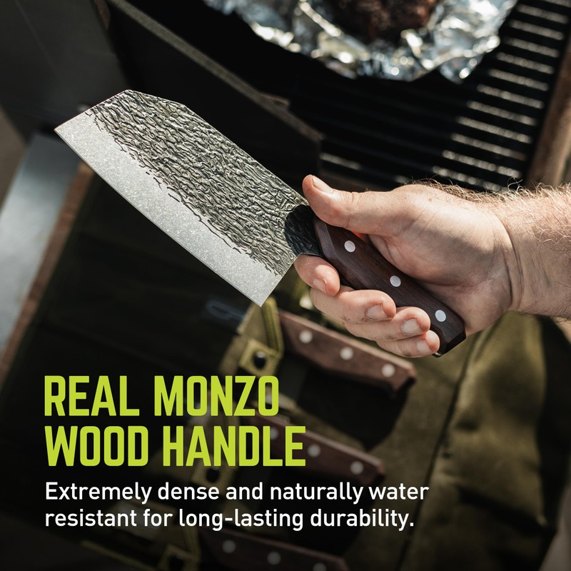 TRUE Primal Forge Outdoor Cutlery Set, Chopper Knife