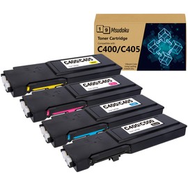 Msudoku VersaLink C405 C400 Toner Cartridge High-Yield 106R03524 106R03525 106R03526 106R03527 Replacement for Xerox VersaLink C400 C405 C400N C400DN C405N C405DN Printer (4-Pack)