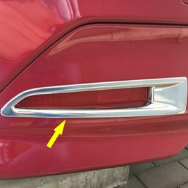 RUIQ Toyota Rumy [M900A/M910A] Exterior Chrome Plated Rear Fog Lamp Garnish Bezel Cover For Toyota ROOMY 2016 and Up