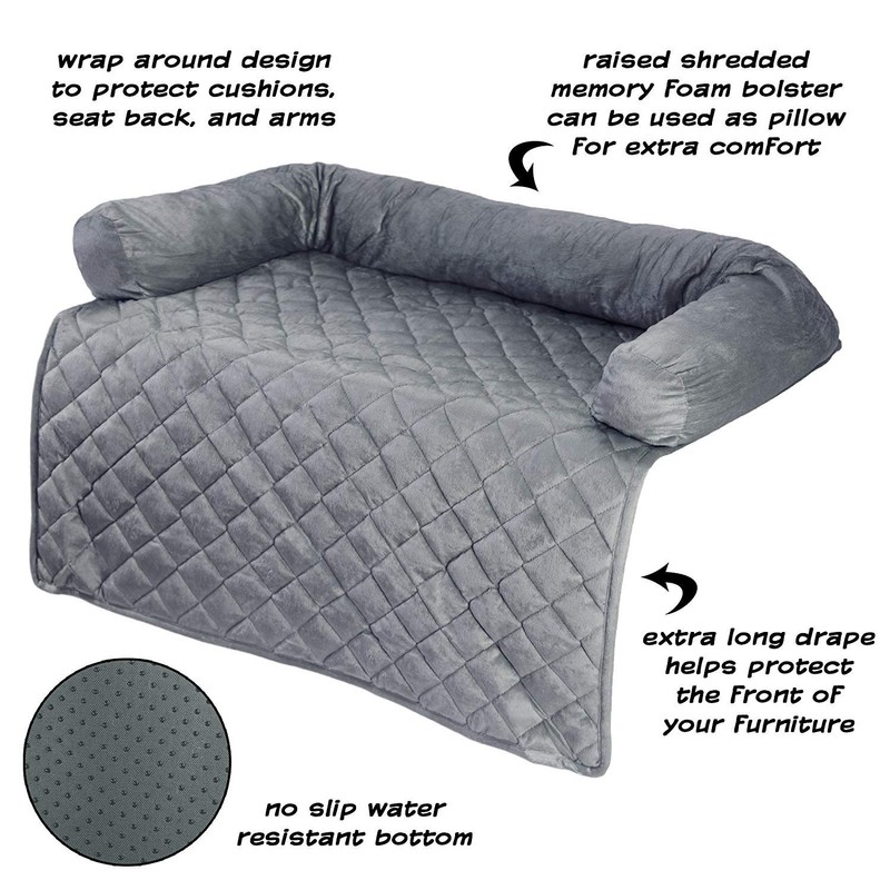 Couch Cover for Dogs - 35x35 Pet Furniture Protector with