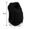 Inflatable Travel Pillow for Neck Support – 45° Headrest Cushion