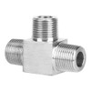 3 Way Pipe Fittings 304 Stainless Steel Male Thread Pipe