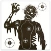 100 PAPER TARGETS Zombie Air Gun Pistol Rifle Pellet 14x14cm