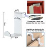 KAXIMON Door Hanger Hooks, 2 Pack Door Hanger without Nails