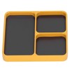 Metal Magnetic Tray, Heat Resistant Yellow Magnetic Tray, Keeping Organized