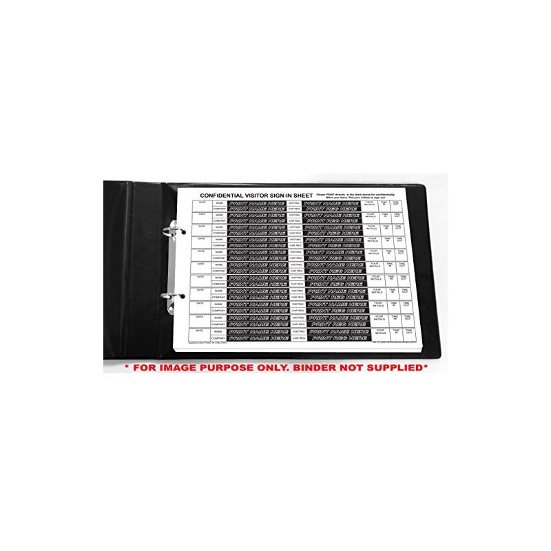 Cherry | NCR | Confidential Visitor Sign in (Car Reg)