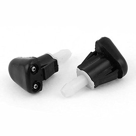 Uxcell a15080700ux0171 2pcs Car Front Windshield Washer Nozzle for Volkswagen