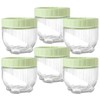 Orkim 6-Piece Cat Paw Shaped Storage Jars, Cute & Leak-Proof