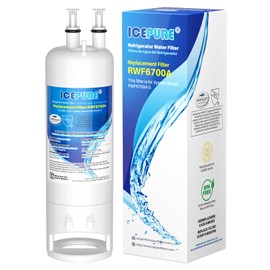 ICEPURE EDR1RXD1 Replacement for Everydrop® Filter 1, W10295370A, EDR1RXD1B, P8RFWB2L, P4RFWB, Kenmore® 46-9081, 46-9930, WD-F38, GP001, PD001, CL-RF27, RWF6700A Refrigerator Water Filter, 1 Pack