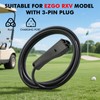 Voolex 15A 48V Golf Cart Battery aCharger for EZGO RXV