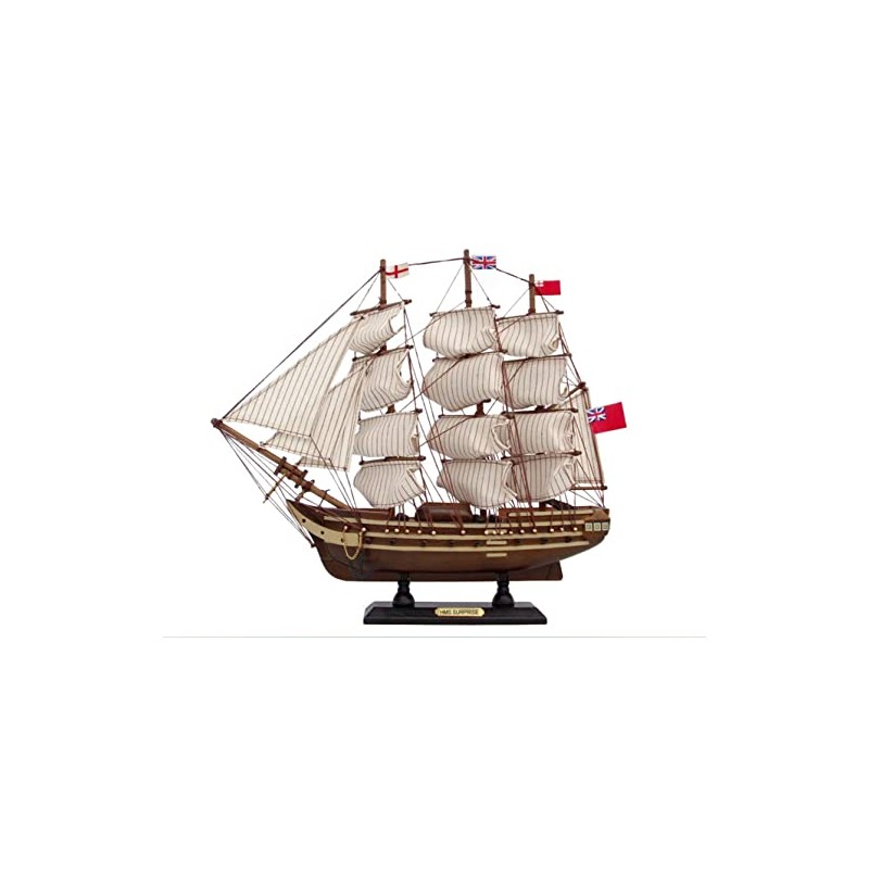Hampton Nautical HMS Surprise Tall Ship, 14"