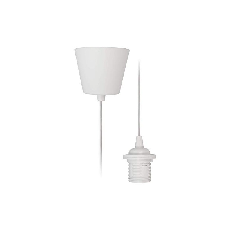 McShine - Lamp suspension cord pendant socket, E27 socket, 230