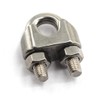 M2 Wire Rope Clamp 304 Stainless Steel Cable Clamp U-Bolt