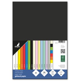 Paper Kangaro A4 160 g Black Pack of 50 Sheets 29.7 x 21 x 1