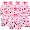 JYACRQBB Valentine's Day heart-shaped candy bag, organza jewelry bag, Valentine's