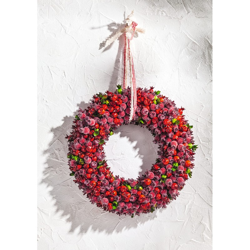 Straw Wreath Ø 25 cm