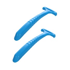 Healvian 2pcs Foot File Pedicure Tool for Dead Skin Removal Ergonomic Handle Lightweight Design for Men Women and Seniors Exfoliation Trimmer for Callus Care and Foot Pampering