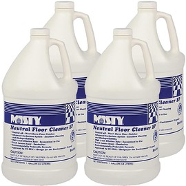 MISTY Optimax Neutral Floor Cleaner EP - 1 Gallon (Case of 4) 1033704 - Advanced Surfactant System, Excellent Cleaning and Biodegradability, Fresh Lemon Scent Deodorizes
